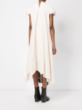 asymmetric midi dress
