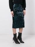 sequin pencil skirt 