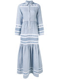 drop skirt buttoned dress