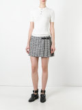 ribbed detail knitted top 