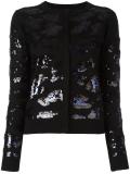 sequin embellished cardigan