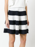 horizontal stripe skirt