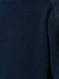 ribbed high neck jumper