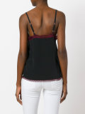 lace trim cami top  