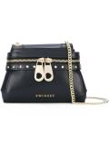 front zip crossbody bag