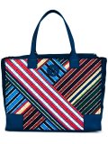 striped tote 