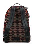'Rockstud' geometric print backpack