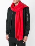 frayed edge scarf