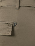 flared cropped trousers