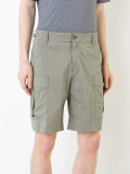 faint striped cargo shorts