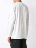 raw hem longsleeved T-shirt