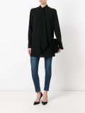 long pussy bow blouse