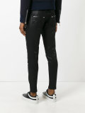 panelled biker trousers