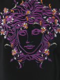 embroidered Medusa shift dress