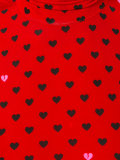 heart print top