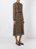 floral print shirt dress