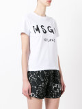 logo print T-shirt