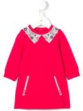 printed sweatshirt dress