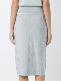 knit midi skirt