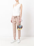 belted cigarette trousers 