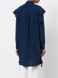 long ruffled shirt