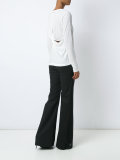 round neck blouse