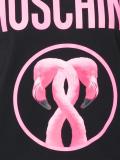 flamingo print T-shirt