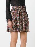 floral print layered skirt 