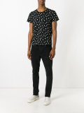 stars and moon print T-shirt