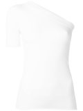 single shoulder blouse