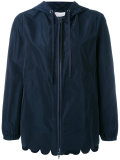 scallop hem jacket 