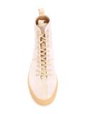lace-up hi-top sneakers