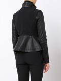off-centre zip jacket