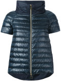 short-sleeve puffer jacket 