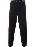 contrast stripe track pants
