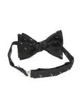 'WTF' print bow tie