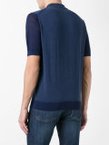 knitted polo shirt