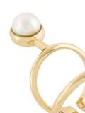 pearl detail knuckle ring