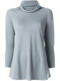 high neck pullover