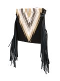 fringed shoulder bag 