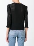 multi detail knitted top 