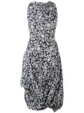 flower print dress