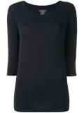three-quarters sleeve T-shirt