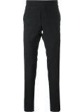 slim-fit tailored trousers