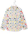 lightbulb print shirt