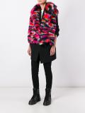 faux fur gilet
