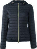 hooded puffer jacket