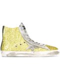 'Francy' glitter hi-top sneakers