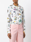 pussy-bow collar shirt 