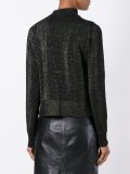 layered effect knitted cardigan